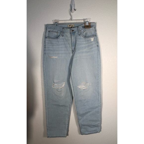 Madewell The Slouchy Boyfriend Jean Wrightlane Wash - 29 - Picture 2 of 11